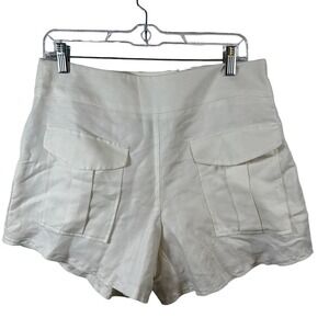 INC International Concepts Cream Women's Shorts